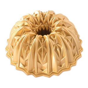 Bundt Tin: Nordic Ware Cut Crystal, Gold