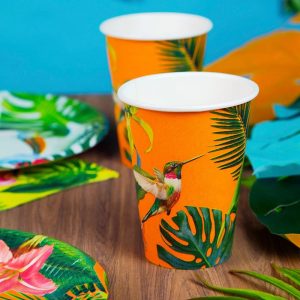 Orange Disposable Tableware