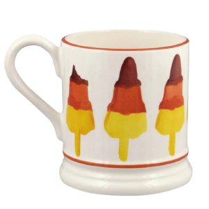 Mug: 1 x 300ml Emma Bridgewater Rocket Lolly, Half Pint Mug, Ceramic