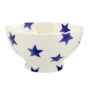 French Bowl: 14.5cm Emma Bridgewater Blue Star Bowl, Ceramic