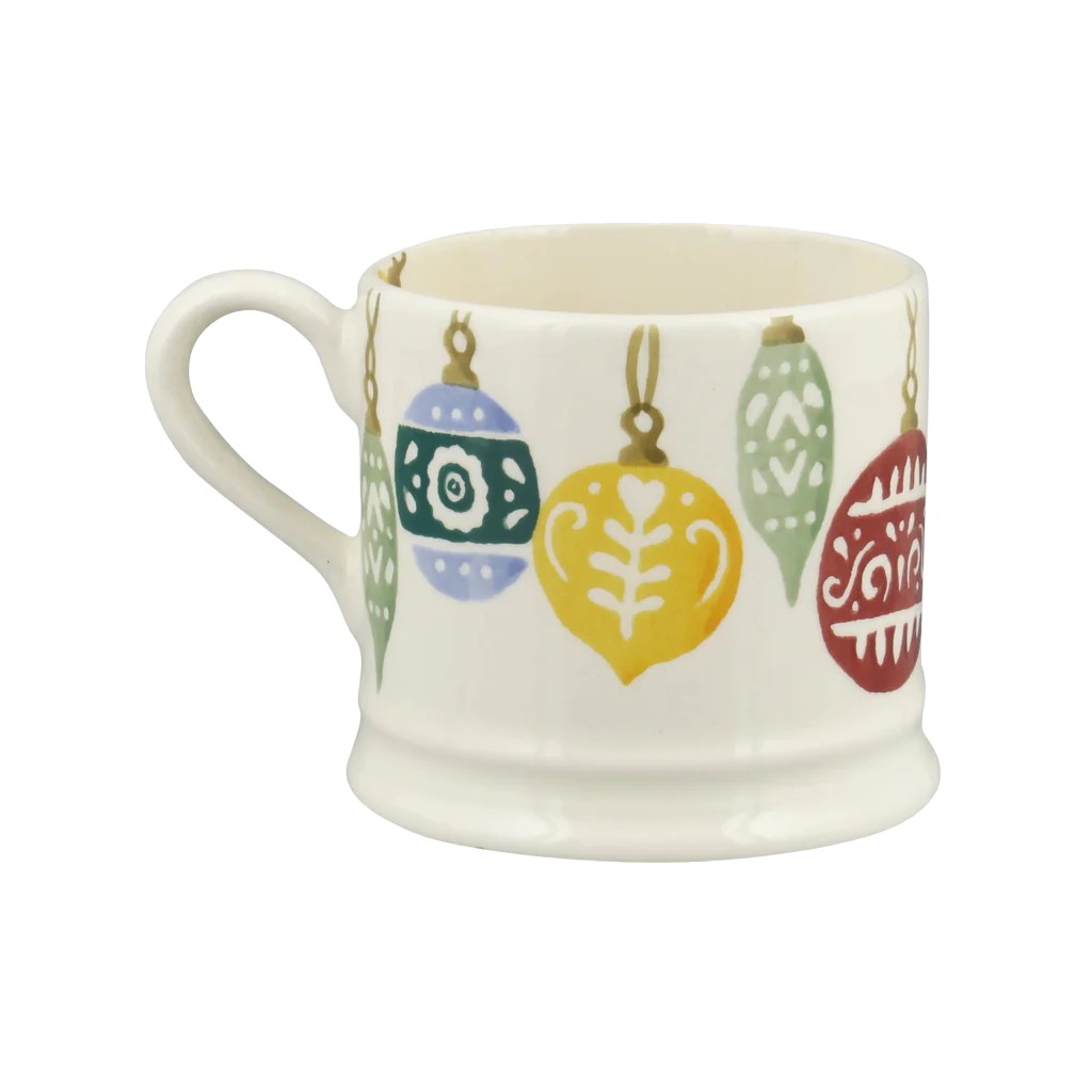 Mug: 1 x 175ml Emma Bridgewater Baubles Mug, Ceramic - Image 3