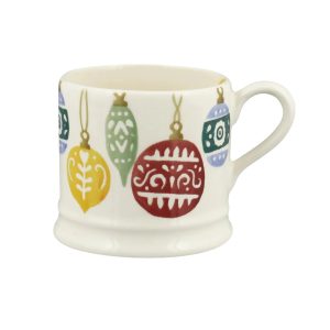 Mug: 1 x 175ml Emma Bridgewater Baubles Mug, Ceramic