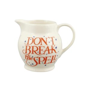Jug: 0.315 Litre Emma Bridgewater Halloween Toast&Marmalade Don't Break the Spell 1/2 Pint Jug, Ceramic
