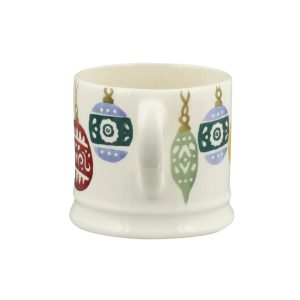 Mug: 1 x 175ml Emma Bridgewater Baubles Mug, Ceramic