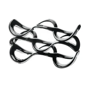 Bottle Rack: 5 Bottle Guzzini Icons Wine Rack, Black