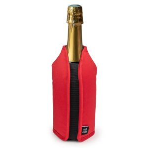 Bottle Cooler: Peugeot Frizz Cooling Jacket, Red