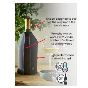 Bottle Cooler: Peugeot Frizz Cooling Jacket, Black
