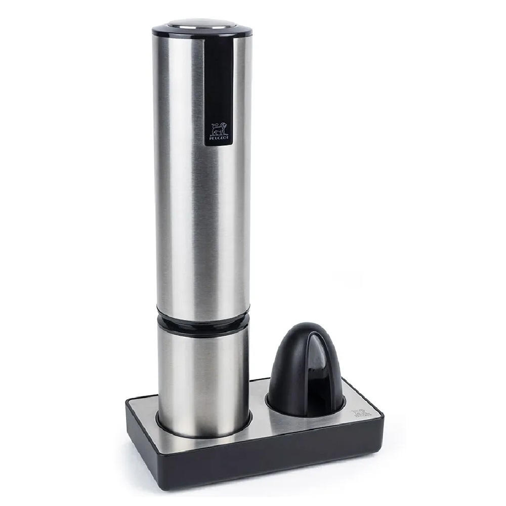Electric Corkscrew: Peugeot Elis Touch Electric Corkscrew and Foil Cutter
