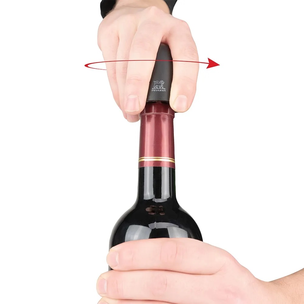 Electric Corkscrew: Peugeot Elis Touch Electric Corkscrew and Foil Cutter