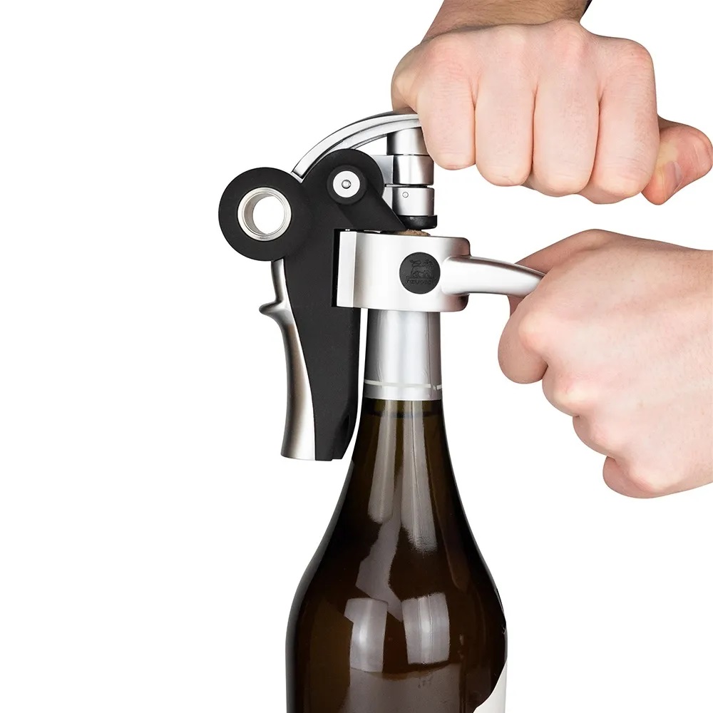 Lever Arm Corkscrew: Peugeot Baltaz Lever Arm Corkscrew, Black