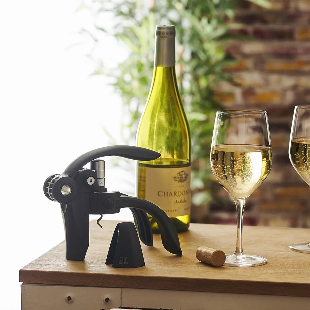 Lever Arm Corkscrew: Peugeot Baltaz Lever Arm Corkscrew, Black