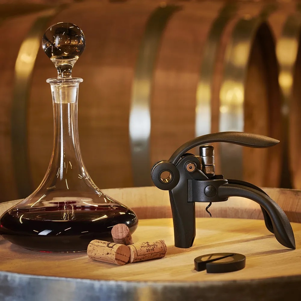 Lever Arm Corkscrew: Peugeot Baltaz Lever Arm Corkscrew, Black
