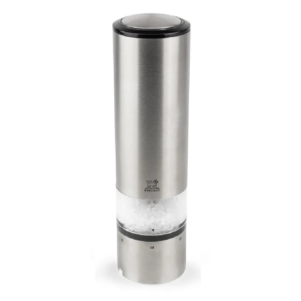 Salt and Pepper Grinder: 20cm Peugeot Elise Sense U Select Electric Mill, Salt Mill