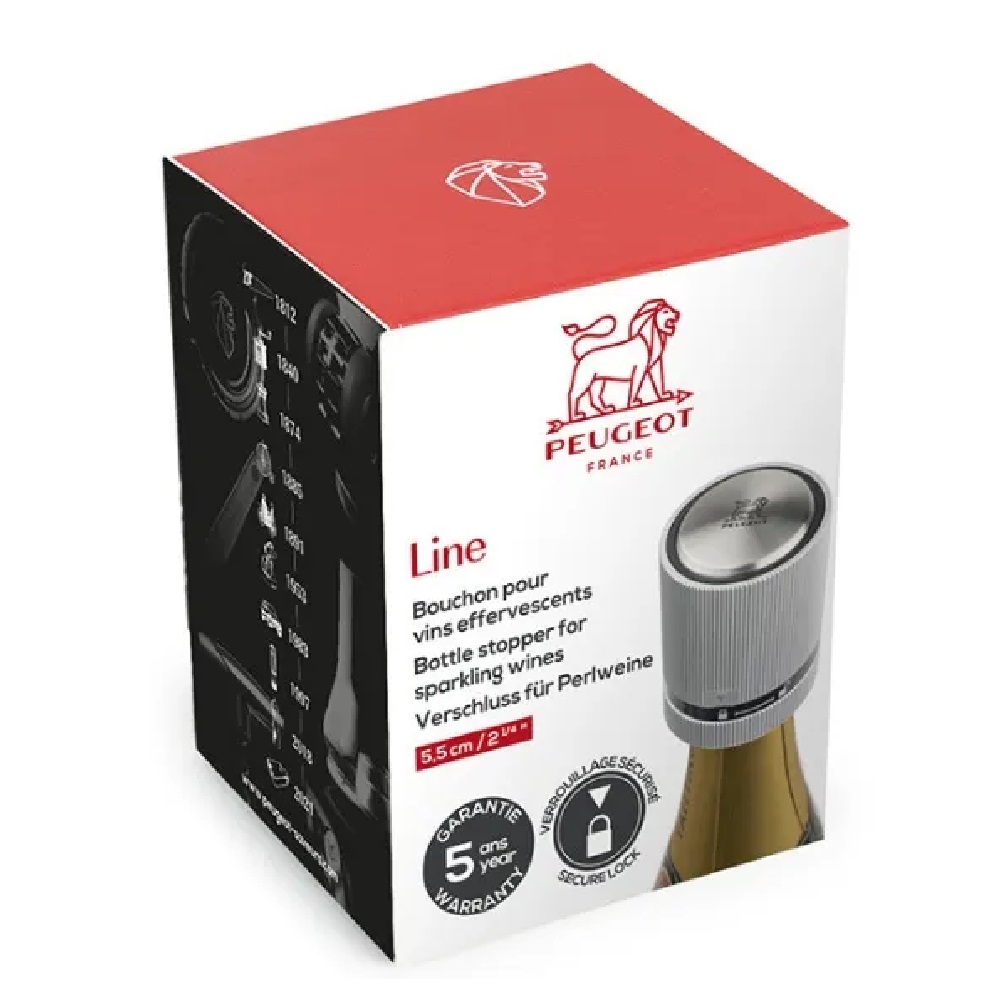 Stopper: Peugeot Line Sparkling Wine Bottle Stopper - Image 4