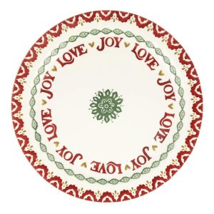 Serving Plate: 1 x 33cm Emma Bridgewater Christmas Joy Plate, Ceramic