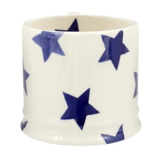 Mug: 1 x 175ml Emma Bridgewater Blue Star Mug, Ceramic