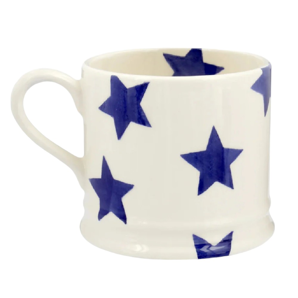 Mug: 1 x 175ml Emma Bridgewater Blue Star Mug, Ceramic - Image 4