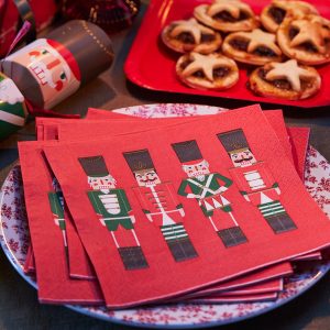 Red Disposable Tableware