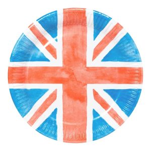 Union Jack Disposable Tableware