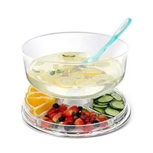 Cake Stand: 30cm 6 in 1 Cake Stand with Dome, Acrylic