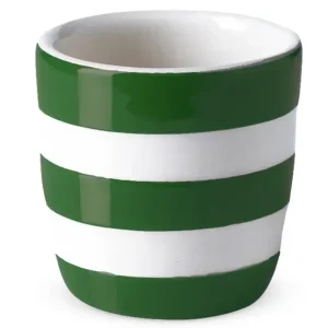Egg Cup: 1 x Straight Sided Egg Cup Cornishware, Adder Green
