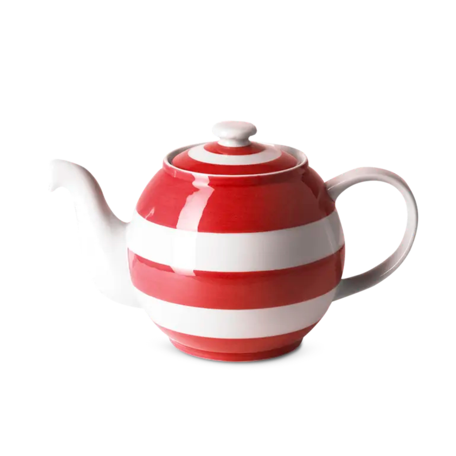 Tea Pot: 4 Cup Betty Teapot Cornishware Red