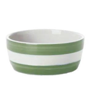 Dip Bowl: 10cm Cornishware Dip Bowl, Willow Green