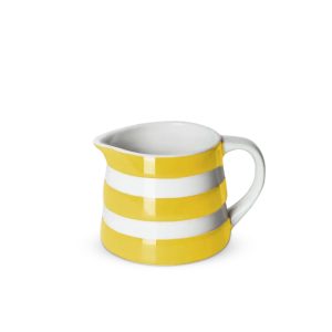 Jug: 0.14 Litre Cornishware Yellow Dreadnought Jug, Ceramic