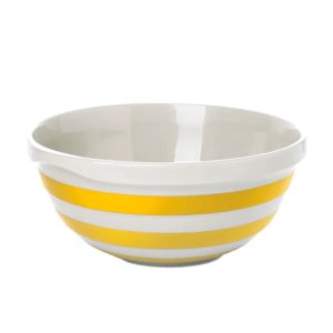 Mixing Bowl: 25cm Cornishware Yellow