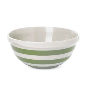 Mixing Bowl: 25cm Cornishware Willow Green