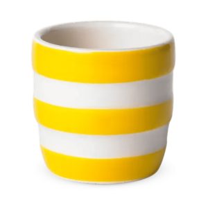 Egg Cup: 1 x Straight Sided Egg Cup Cornishware Yellow