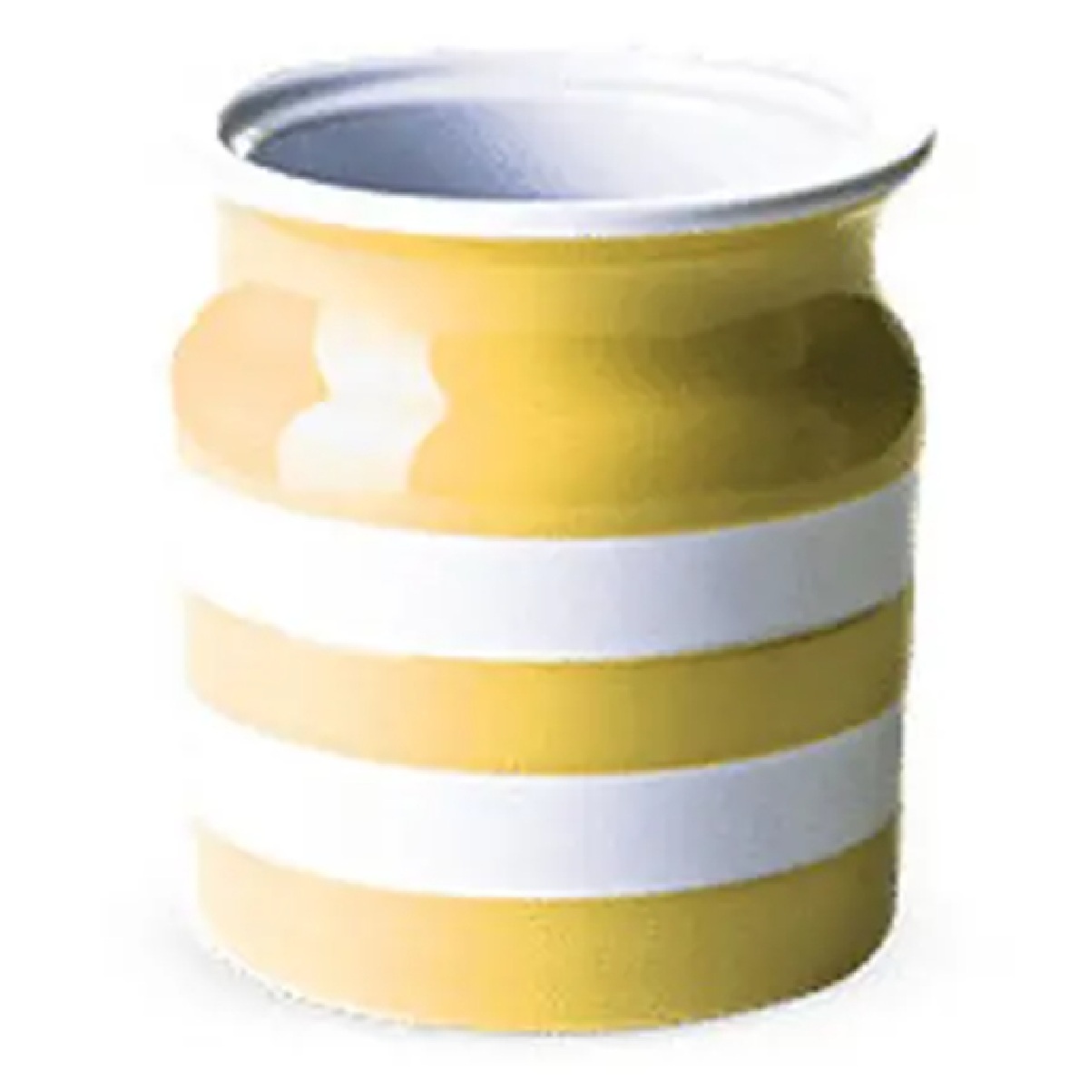Utensil Jar: Utensil Jar Cornishware Yellow, Ceramic