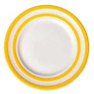 Side Plate: 1 x 17.5cm Side Plate Cornishware Yellow, Ceramic