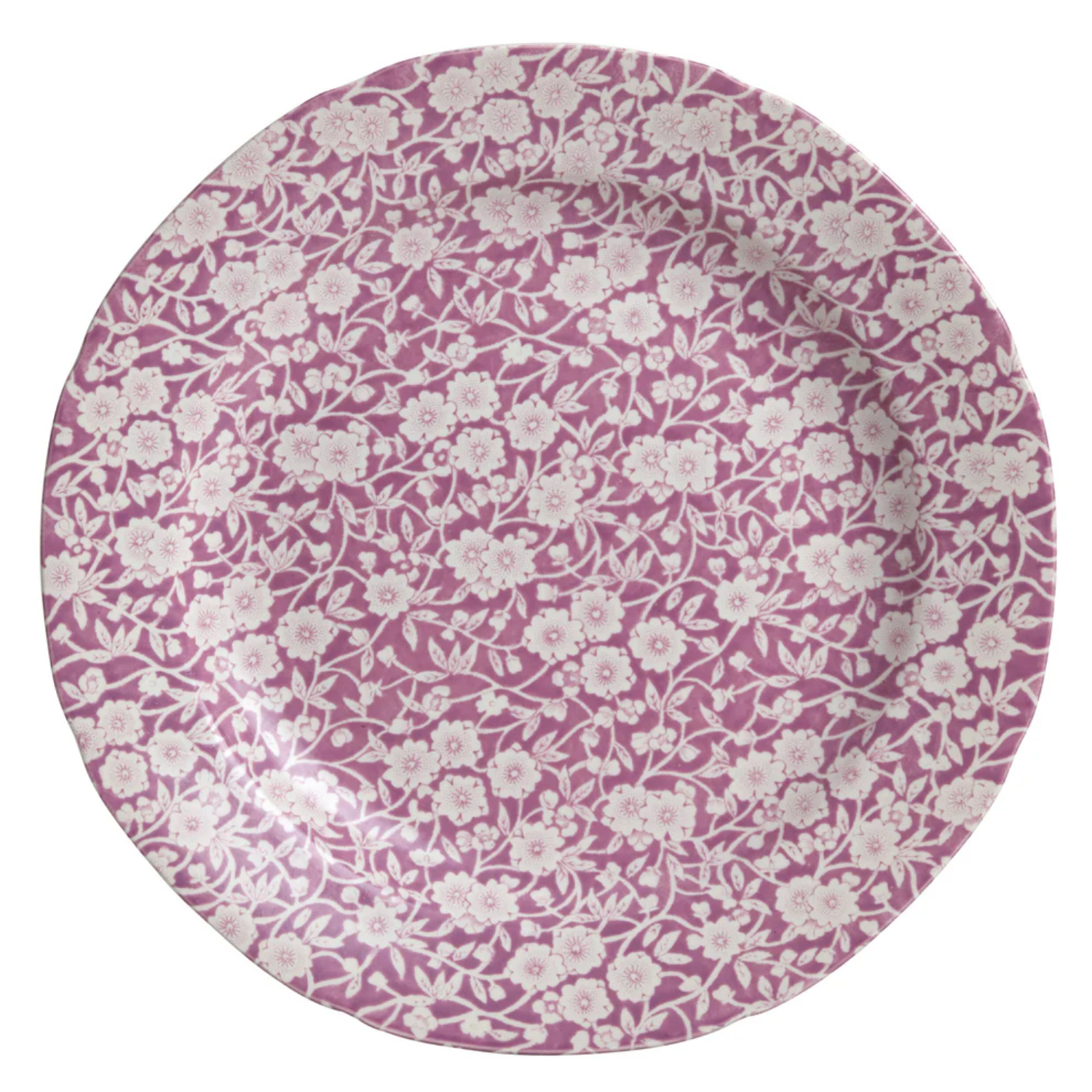 Dinner Plate: 1 x 26.5cm Burleigh Blossom Calico Dinner Plate, Ceramic