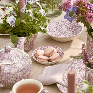 Pasta Bowl: 23cm Burleigh Blossom Calic Pasta Bowl, Ceramic