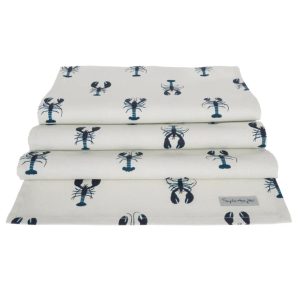 Table Runner: 35cm x 280cm Sophie Allport Lobster Table Runner, Cotton