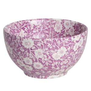 Dip Bowl: 12cm Burleigh Blossom Calico Mini Footed Bowl, Ceramic