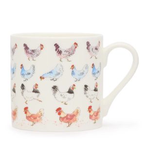 Mug: 1 x 275ml Sophie Allport, Lay A Little Egg For Me, Fine Bone China