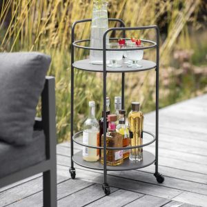 Drinks Trolley: Rive Droite Drinks Trolley, Carbon