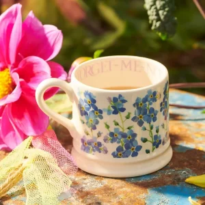 Mug: 1 x 175ml Emma Bridgewater Forget Me Not Mug, Ceramic