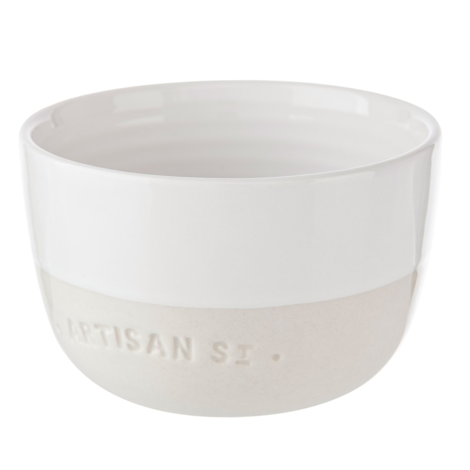 Ramekin: 1 x 9.5cm Artisan Street White Ramekin, Stoneware