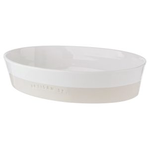 Oven to Tableware: 28cm x 18cm Oval Artisan Street Roaster, Stoneware