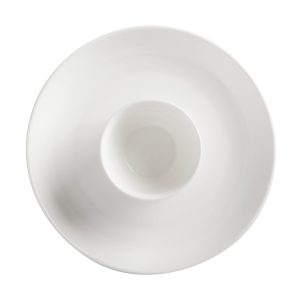 Chip and Dip Platter: Maxwell & Williams White Basics Chip and Dip Platter, Porcelain