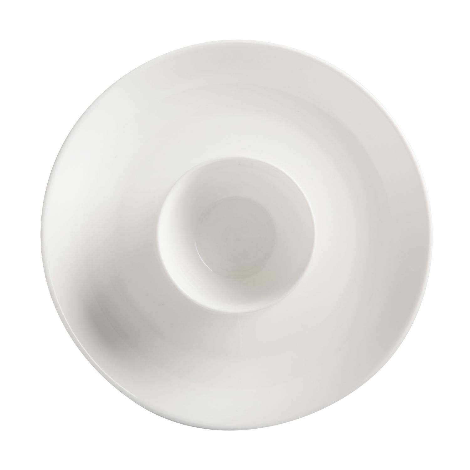 Chip and Dip Platter: Maxwell & Williams White Basics Chip and Dip Platter, Porcelain