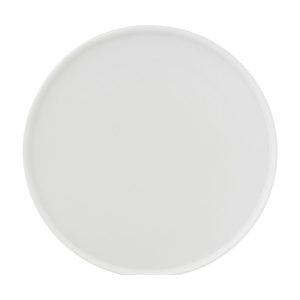 Dinner Plate: 1 x 26.5cm Maxwell & Williams High Rim White Basics Plate, Porcelain