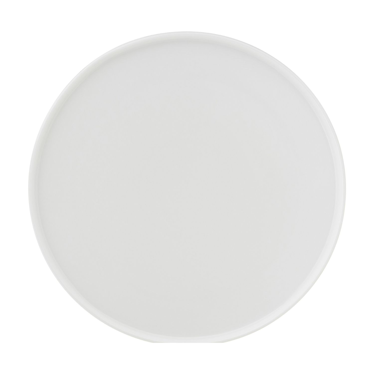 Dinner Plate: 1 x 26.5cm Maxwell & Williams High Rim White Basics Plate, Porcelain