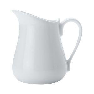 Jug: 1 Litre Maxwell & Williams White Basics Jug, Porcelain