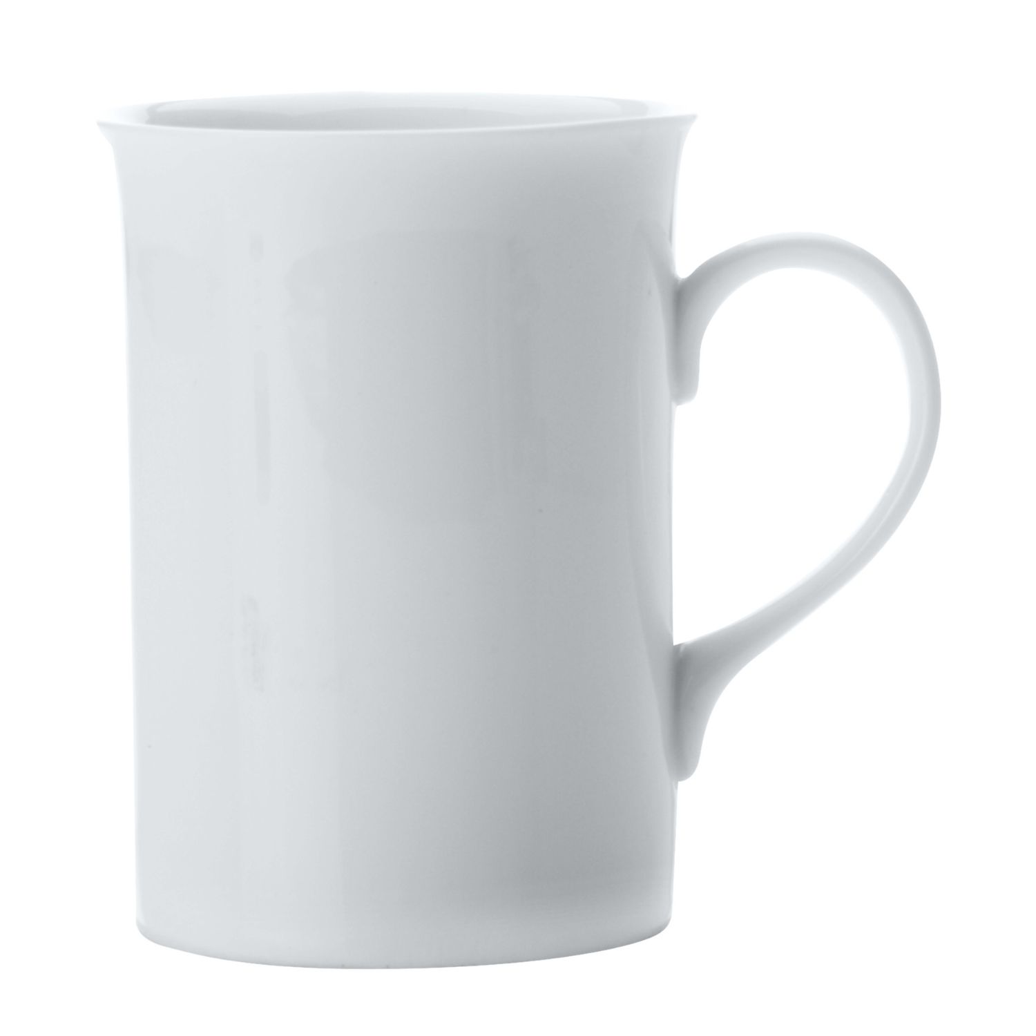 Mug: 1 x 250ml Maxwell & Williams White Basics English Mug, Porcelain