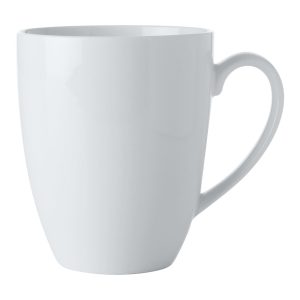 Mug: 1 x 390ml Maxwell & Williams White Basics Coupe Mug, Porcelain
