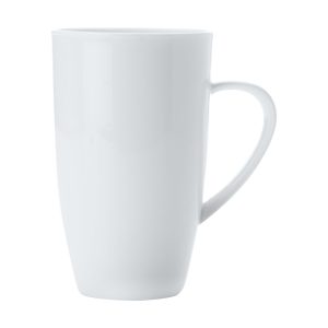 Mug: 1 x 600ml Maxwell & Williams White Basics Coupe Tall Mug, Porcelain